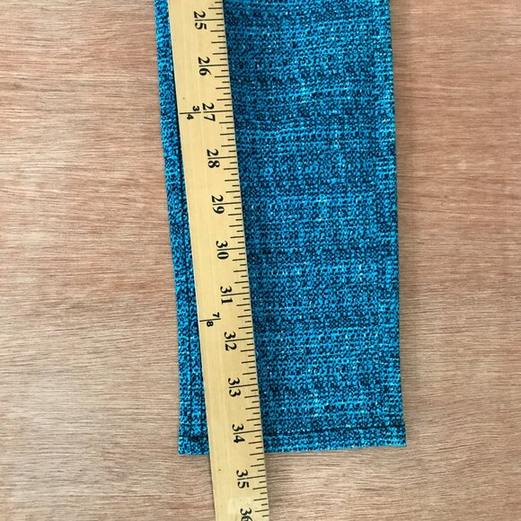 Rag & Bone Legging Jeans Women 24 Blue Tweed Print Mid Rise Pockets Slimming - Picture 7 of 14